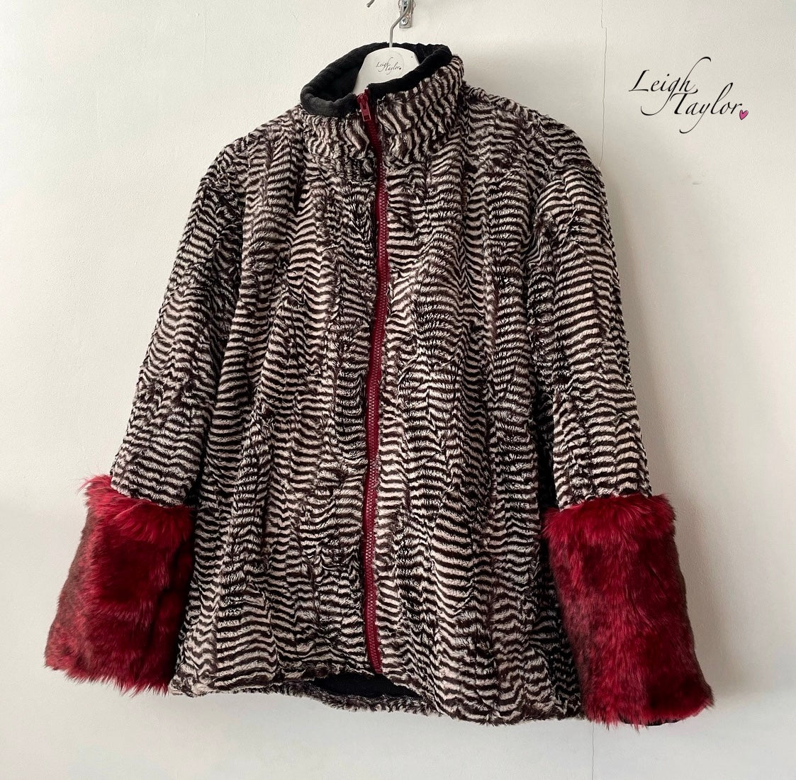 Animal Print Faux Fur Fleece